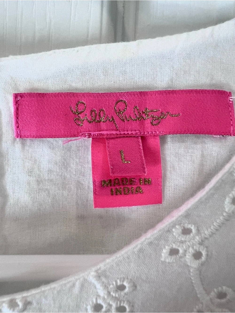 Lilly Pulitzer crisp white